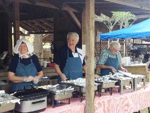 Dinner-on-the-grounds event