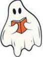 Ghost reading icon